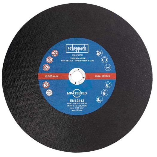 Disk za rezanje metala 355 mm x 25,4