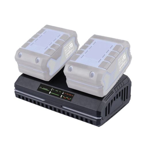 Dvostruki punjač za 20 V akumulatore s dva utora