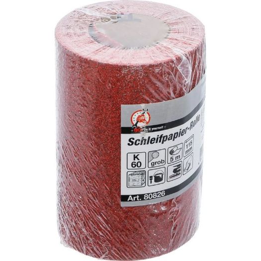 Brusni papir u roli | 115 mm × 5 m | granulacija 60