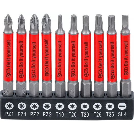 Set neklizajućih bitova | magnetni | 70 mm | 10-dijelni