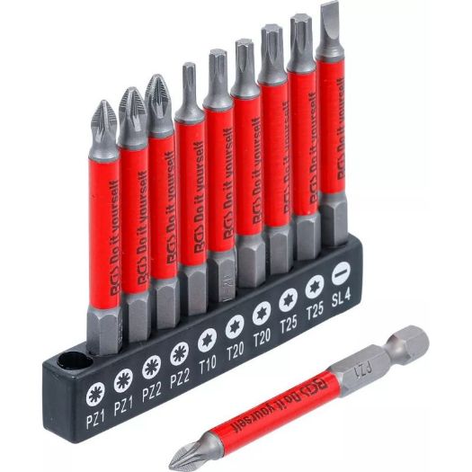 Set neklizajućih bitova | magnetni | 70 mm | 10-dijelni