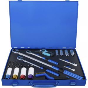 Set moment ključeva | 6,3 mm (1/4""), 10 mm (3/8""), 12,5 mm (1/2"") | 31 kom