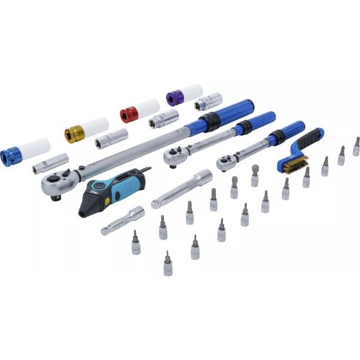 Set moment ključeva | 6,3 mm (1/4""), 10 mm (3/8""), 12,5 mm (1/2"") | 31 kom