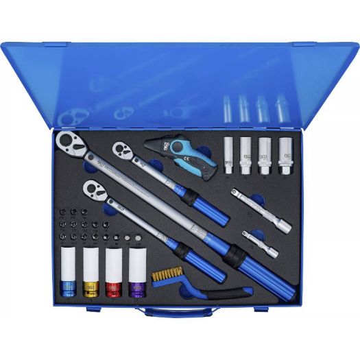 Set moment ključeva | 6,3 mm (1/4""), 10 mm (3/8""), 12,5 mm (1/2"") | 31 kom