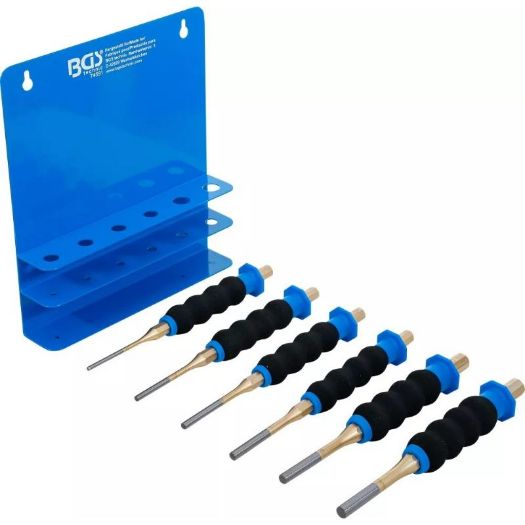 Set izbijača osigurača s zaštitom ruke, 180 mm, Ø 3–8 mm, 6 kom