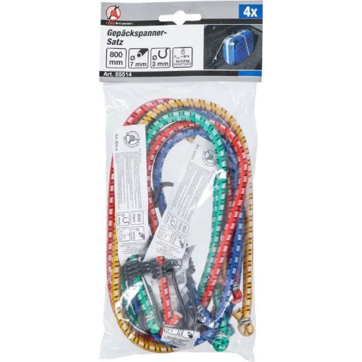 Set zatezača prtljažnika | 800 mm | 4-dijelni