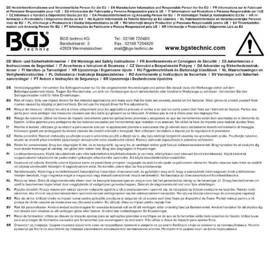 Pneumatski udarni odvijač | 12,5 mm (1/2"") | 949 Nm