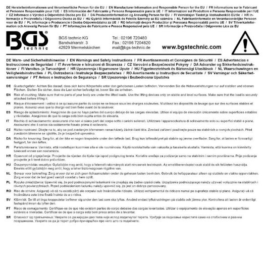 Stalak za vjetrobranska stakla / višenamjenski stol, podesiv 220–1350 mm, 100 kg