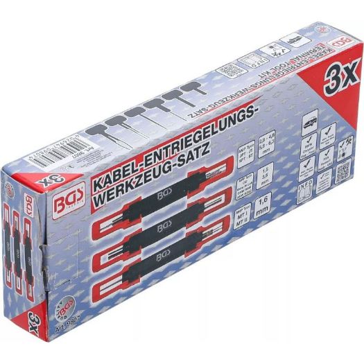 Set alata za deblokadu kabela | univerzalni | 3-dijelni