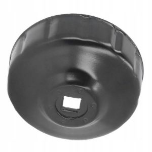 Ključ za filter ulja 76 mm, 12-kt, pogon 3/8" (10 mm), crni