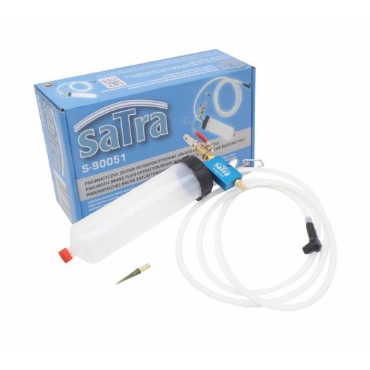 Vakuum set za odzračivanje kočnica na komprimirani zrak sa spremnikom 300 ml