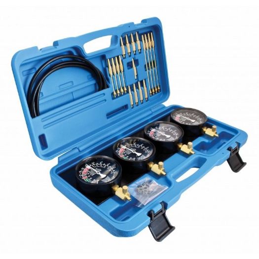 Tester kompresije benzinskih motora s manometrom 0–300 PSI