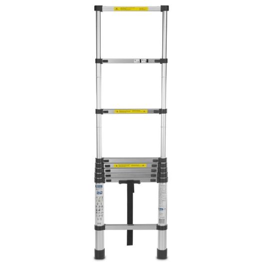 Aluminijske teleskopske ljestve 2,6 m 150 kg