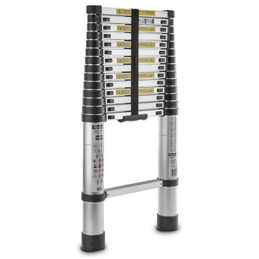 Aluminijske teleskopske ljestve 4,4 m 150 kg