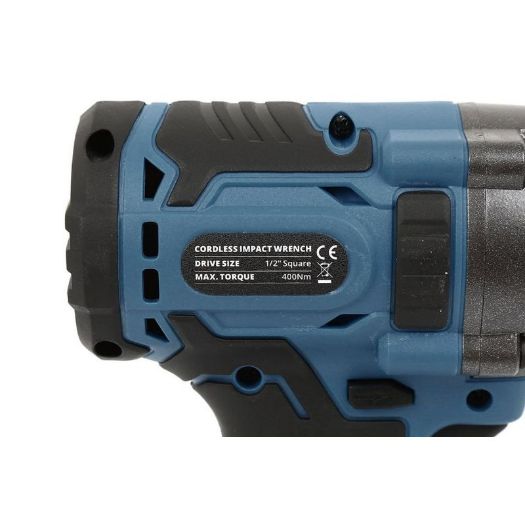 Aku udarni pištolj 20 V 1/2" 400 Nm LED tri brzine