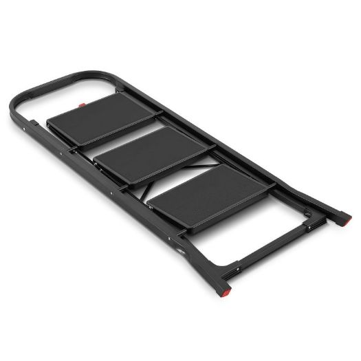 Sklopive kućne ljestve, 3 stepenice, crne