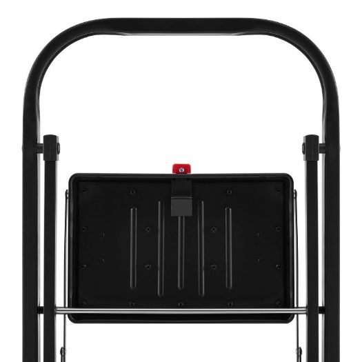 Sklopive kućne ljestve, 3 stepenice, crne