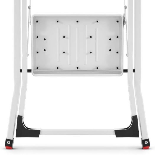 Sklopive kućne ljestve, 2 stepenice, bijele