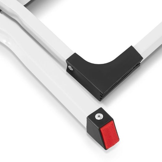 Sklopive kućne ljestve, 2 stepenice, bijele