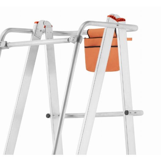 Pokretne, sklopive ljestve s podestom, 6+1