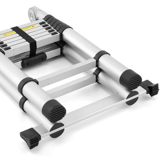 Dvostrane teleskopske aluminijske ljestve od 380 cm