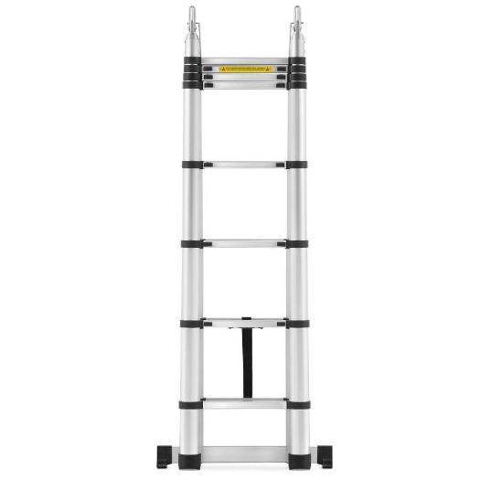 Dvostrane teleskopske aluminijske ljestve od 380 cm