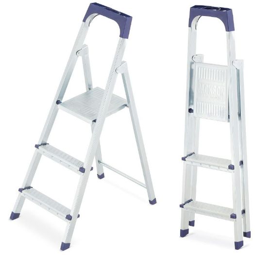 Preklopne aluminijske kućne ljestve 2+1