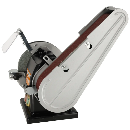 Stolna tračna brusilica s diskom 200W,150x20mm s trakom