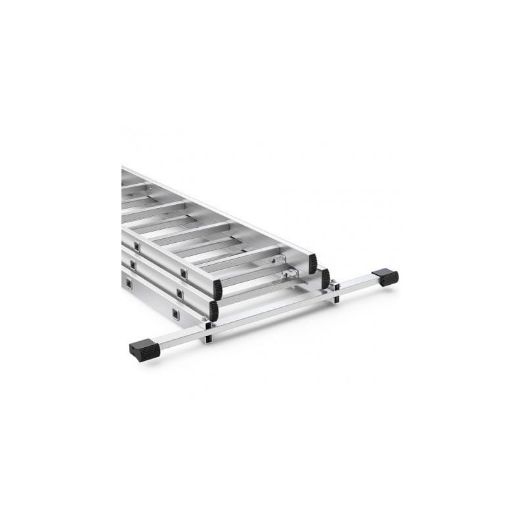 Trodijelne aluminijske ljestve 3×6, dužina 3 m