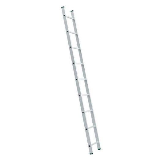 Aluminijske nagibne ljestve 3,13 m s dvokomponentnim nogama