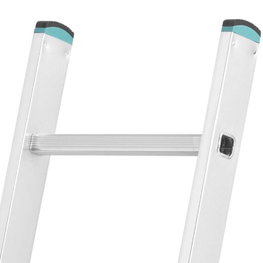 Aluminijske nagibne ljestve 3,13 m s dvokomponentnim nogama