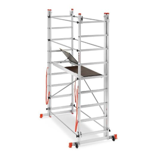 Sklopiva aluminijska mobilna skela 2x7