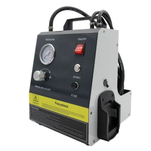 Električni uređaj za odzračivanje kočnica i spojke s adapterom