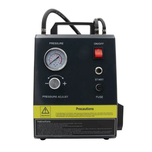 Električni uređaj za odzračivanje kočnica i spojke s adapterom