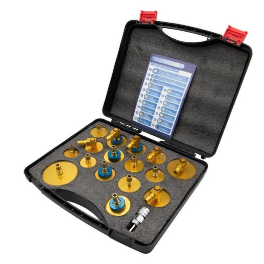 Električni uređaj za odzračivanje kočnica i spojke s adapterom