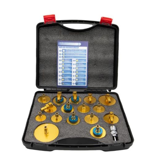 Električni uređaj za odzračivanje kočnica i spojke s adapterom