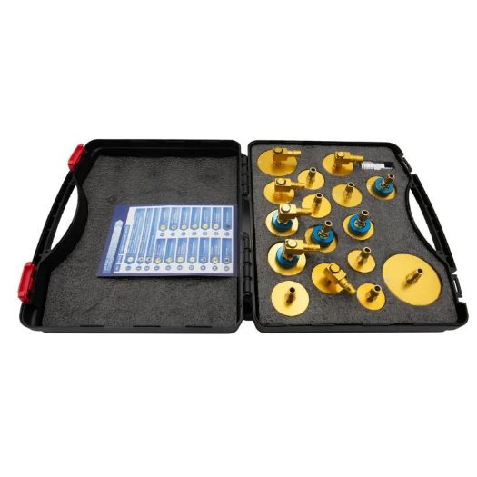 Električni uređaj za odzračivanje kočnica i spojke s adapterom