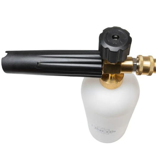 Pištolj za pranje pod tlakom s pjenom i podesivim mlaznicama za prskanje