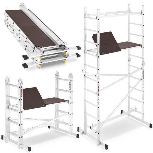 Mobilna aluminijska skela 2x5 4m