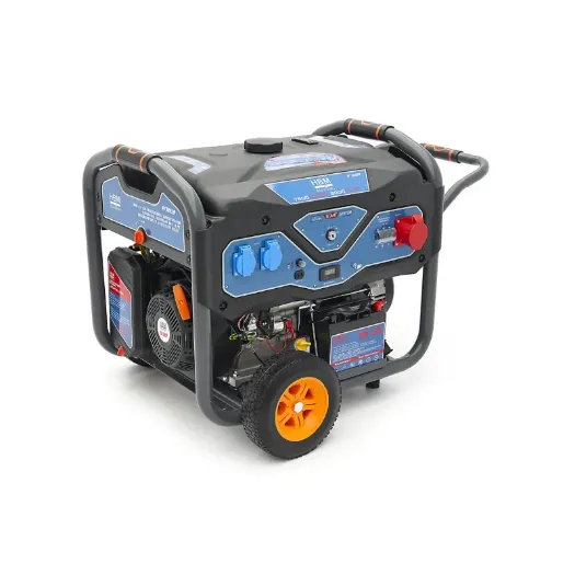 Generator električne snage od 8000 W s benzinskim motorom, 230V, 12V
