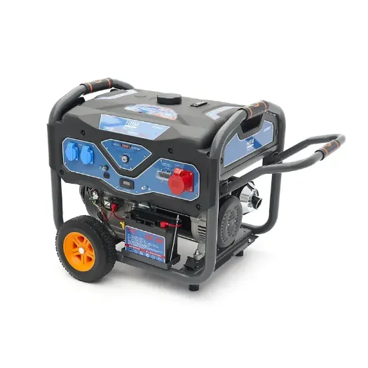 Generator električne snage od 8000 W s benzinskim motorom, 230V, 12V