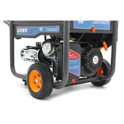 Generator električne snage od 8000 W s benzinskim motorom, 230V, 12V