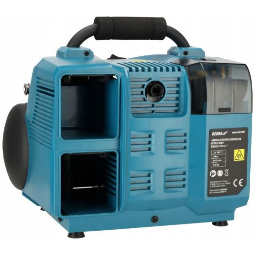 Akumulatorski kompresor 6L, 2 x 18V