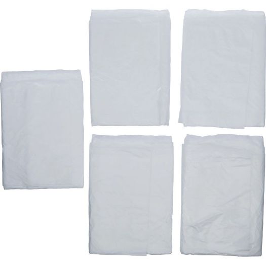 Set zaštitne folije | HDPE | prozirna | 4 x 5 m | 20 m2 | 5 kom