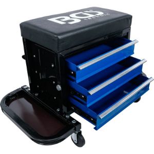 Radionička ležaljka za mehaničare | s 3 ladice