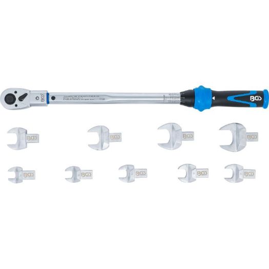 Set moment ključa za umetke 14 x 18 mm | 40 - 210 Nm | 11 kom