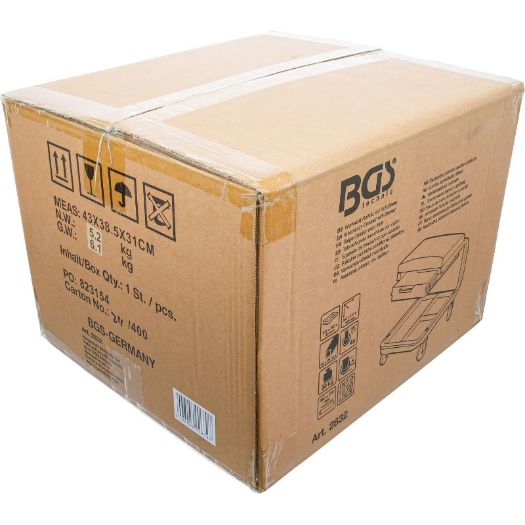 Radionička ležaljka za mehaničare | s ladicom