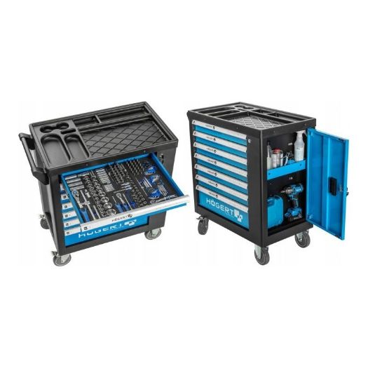 Profesionalna kolica za alat s 544 kom alata