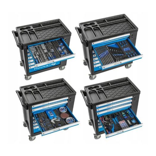 Profesionalna kolica za alat s 544 kom alata