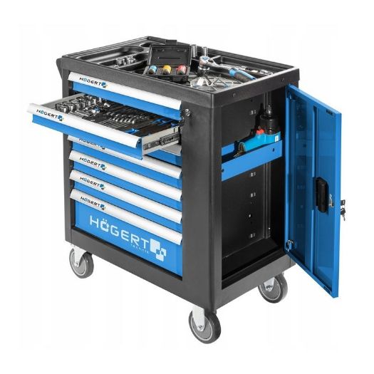 Profesionalna kolica za alat s 544 kom alata